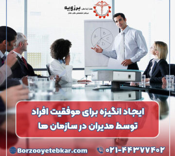 ایجاد انگیزه برای موفقیت افراد توسط مدیران در سازمان ها